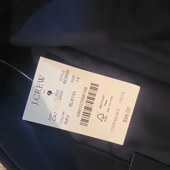 Nwt j crew Kallie pants - Picture 4 of 5